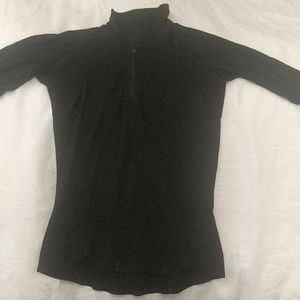 Patagonia mid weight Capilene black Zip-neck